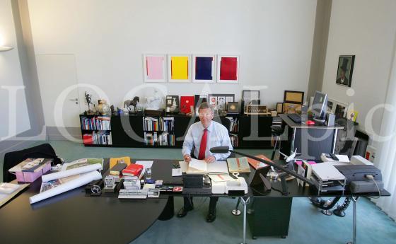 Christian Wulff in seinem Büro 1