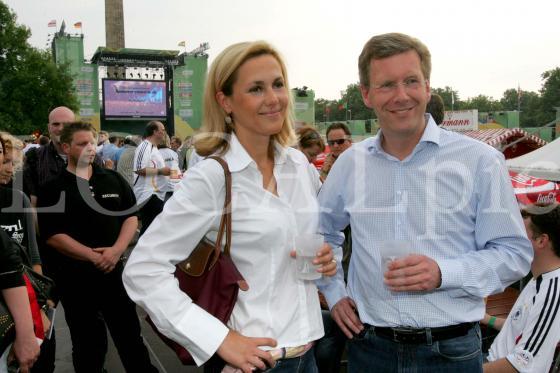 Christian Wulff mit Bettina Körner No 10