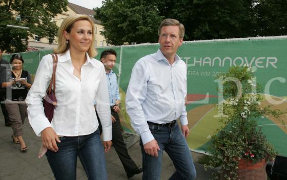 Christian Wulff mit Bettina Körner No 13