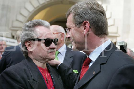 Christian Wulff mit Heinz Rudolf Kunze