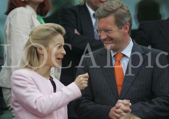 Christian Wulff mit Ursula von der Leyen 1